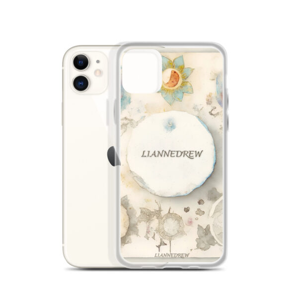 Sun-Moon Print Clear Case for iPhone®：圖片 5