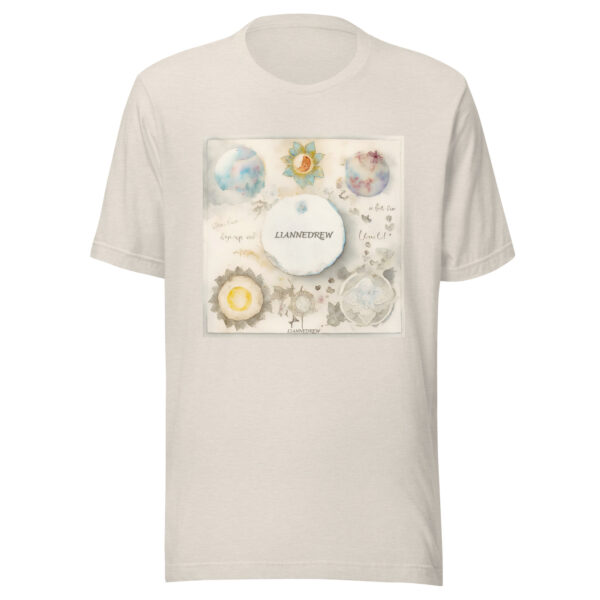 Sun-Moon Print Unisex T-shirt：圖片 11