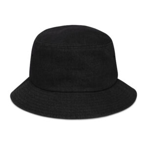 Branding Denim bucket hat