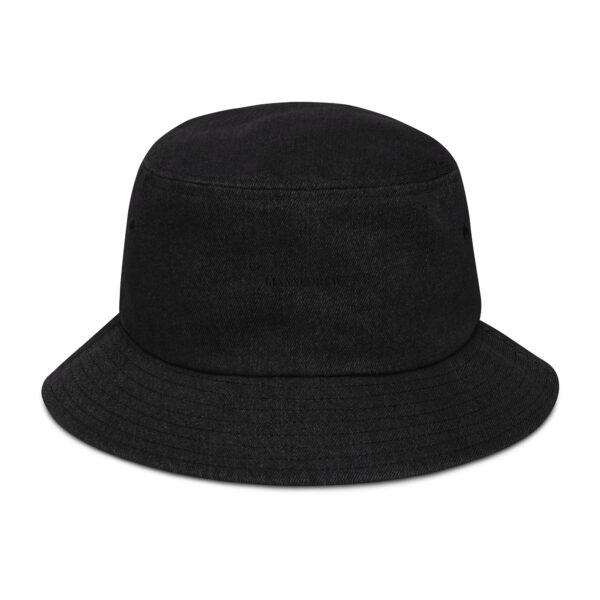 Branding Denim bucket hat
