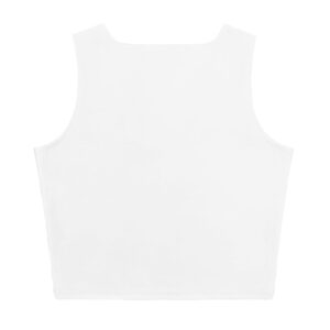 Flower words Crop Top