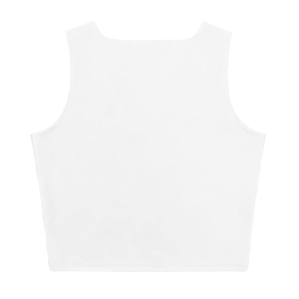 Flower words Crop Top
