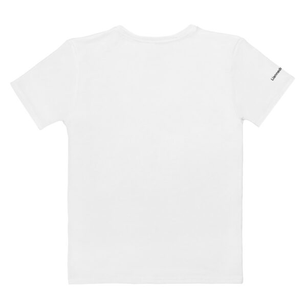 Women's flower words T-shirt：圖片 2